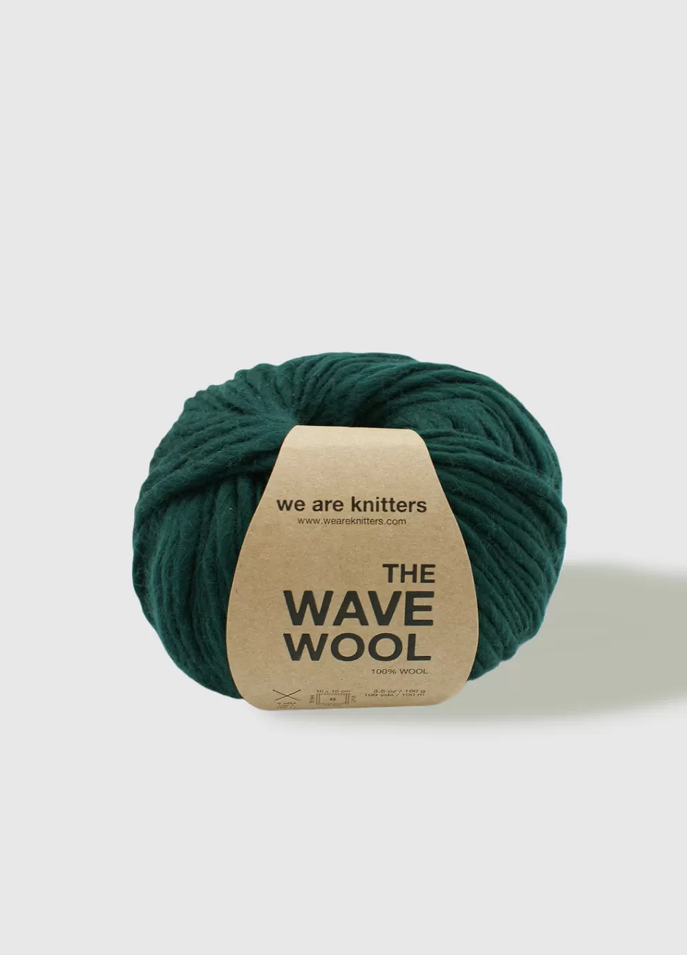 The Wave Wool Forest Green>We Are Knitters Fashion