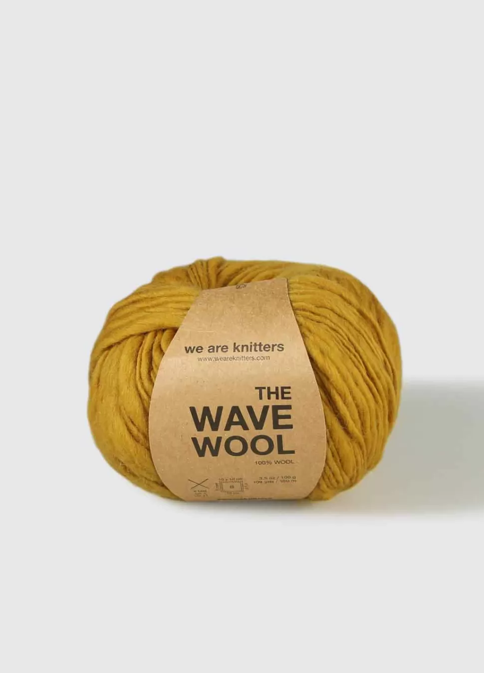 The Wave Wool Mustard>We Are Knitters Cheap