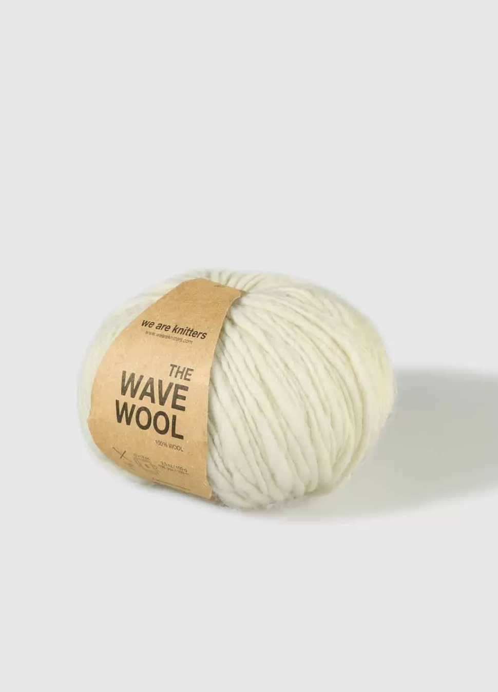 The Wave Wool Natural>We Are Knitters Online