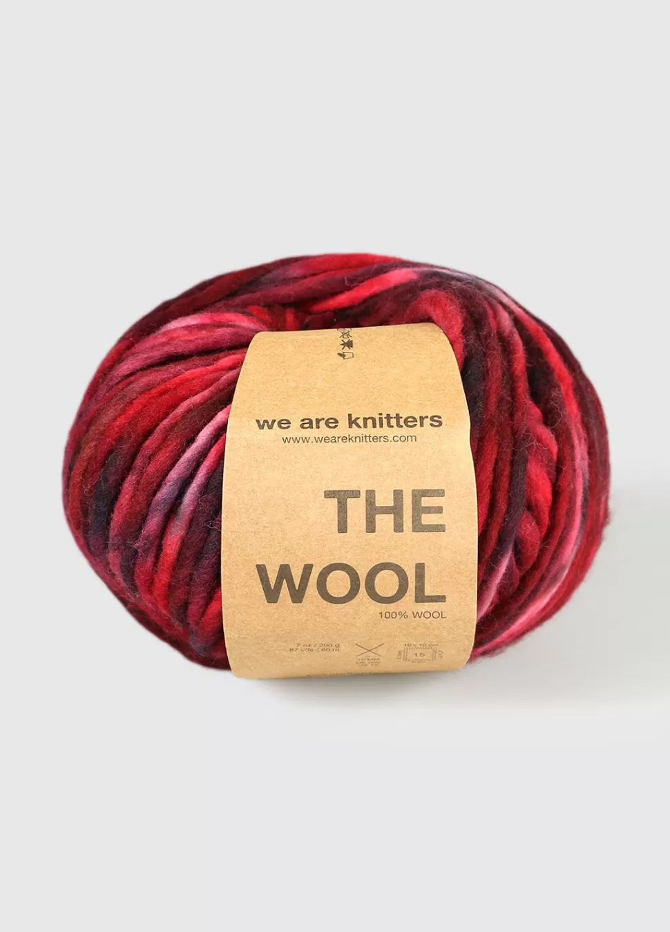 The Wool Sprinkle Bordeaux>We Are Knitters Fashion