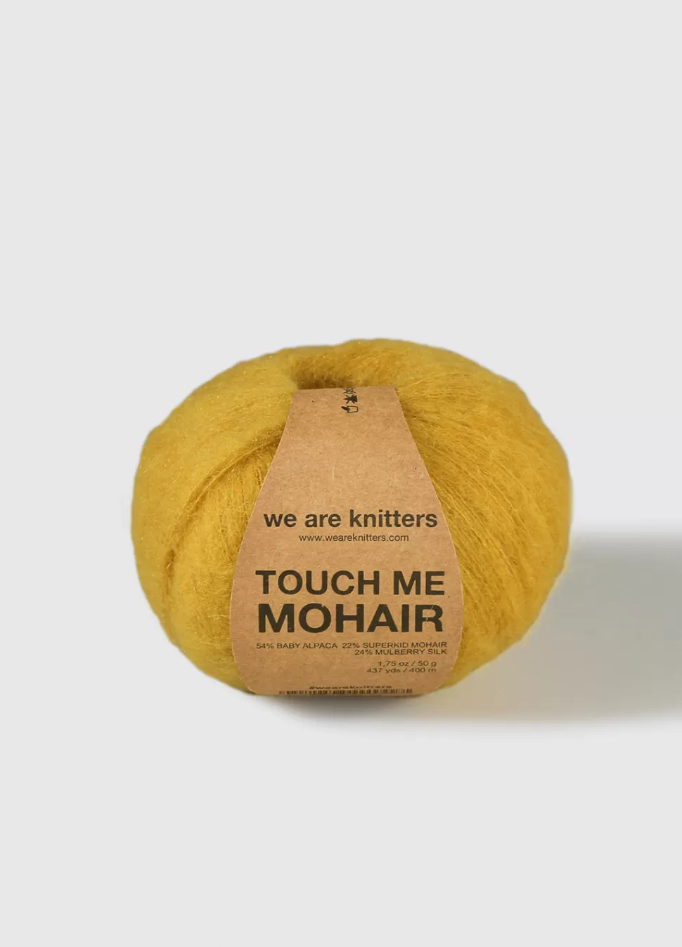 Touch me Mohair Mustard>We Are Knitters New