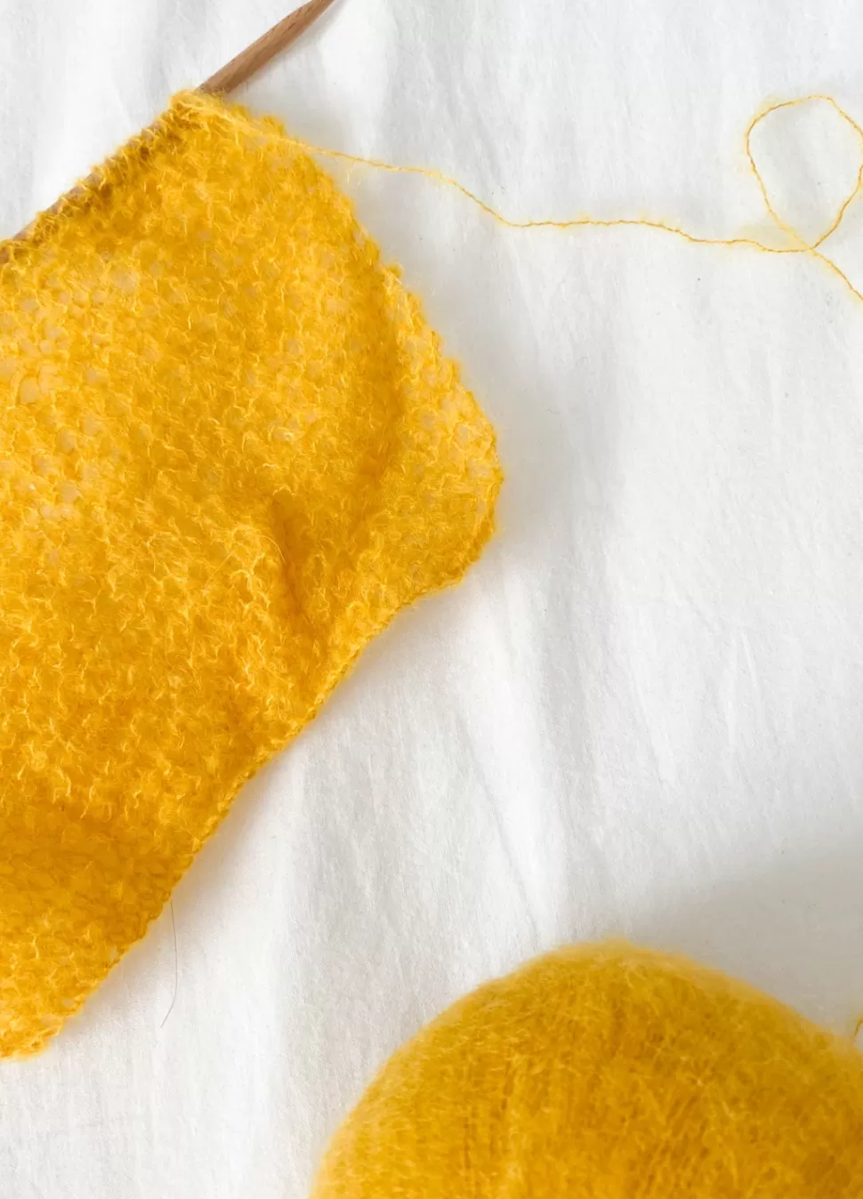 Touch me Mohair Mustard>We Are Knitters New