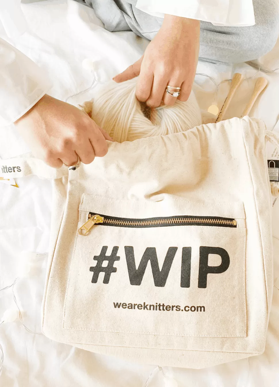 #WIP Bag>We Are Knitters Online