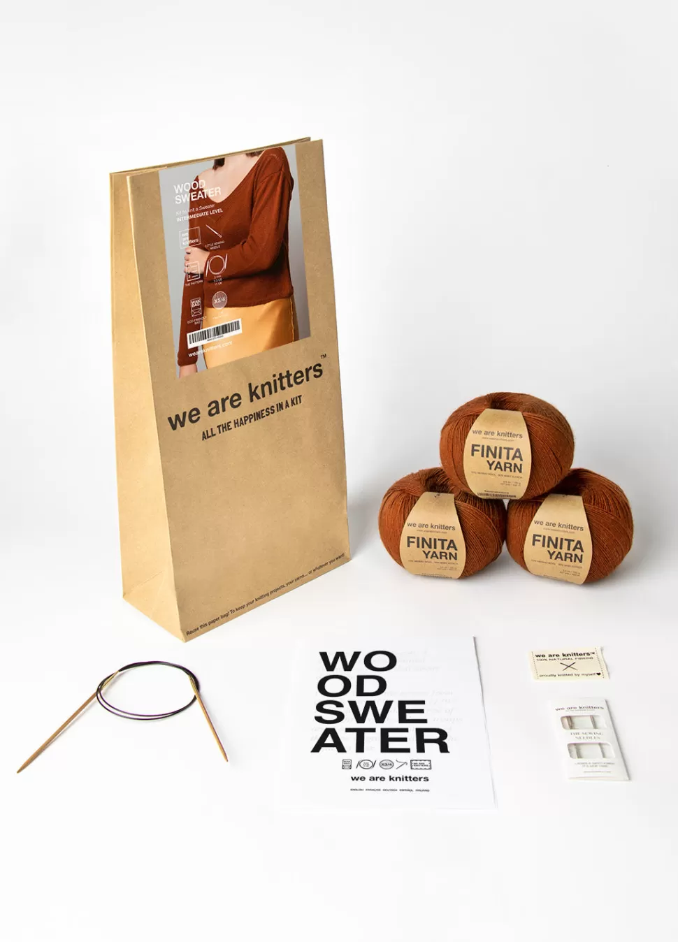 Wood Sweater Kit>We Are Knitters Discount